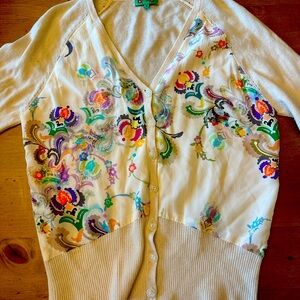 Tibi Cashmere and Silk Cardigan. Gently used.